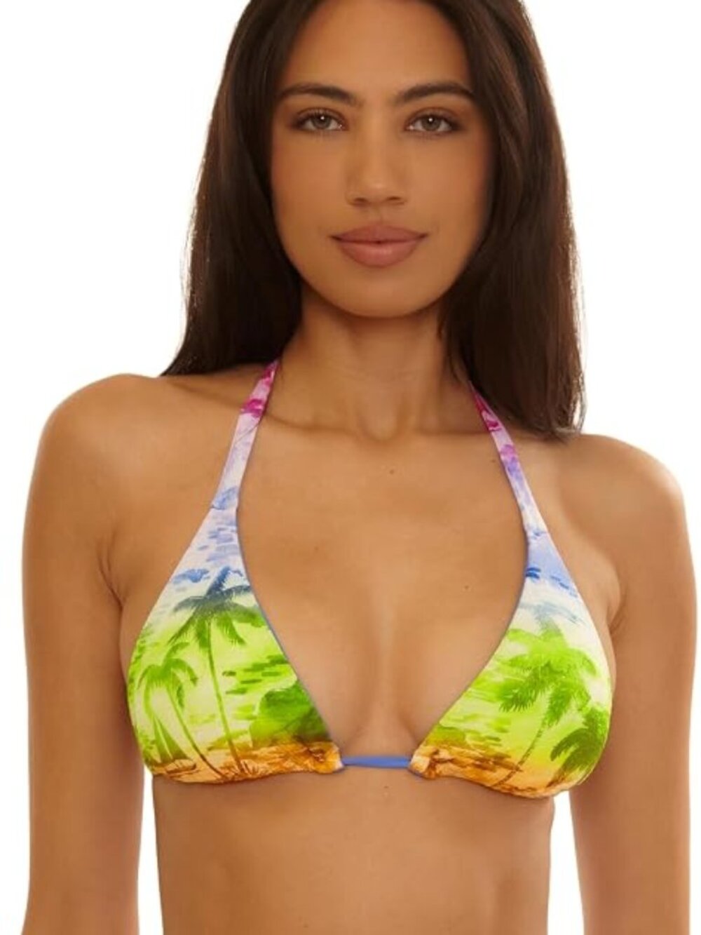 BECCA FIJI REVERSIBLE TRIANGLE TOP IN SIZES: S, M, L AND D